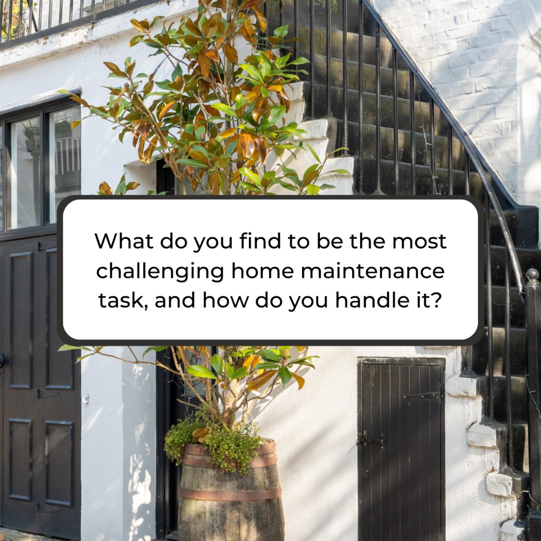 The joy of having your own space comes with its set of challenges, right? What's your toughest home upkeep challenge, and what are your strategies to tackle it? Share your home care tips and tricks!

#homemaintenance #diychallenges #livingspaceupkeep #buywithliz #sellwithliz