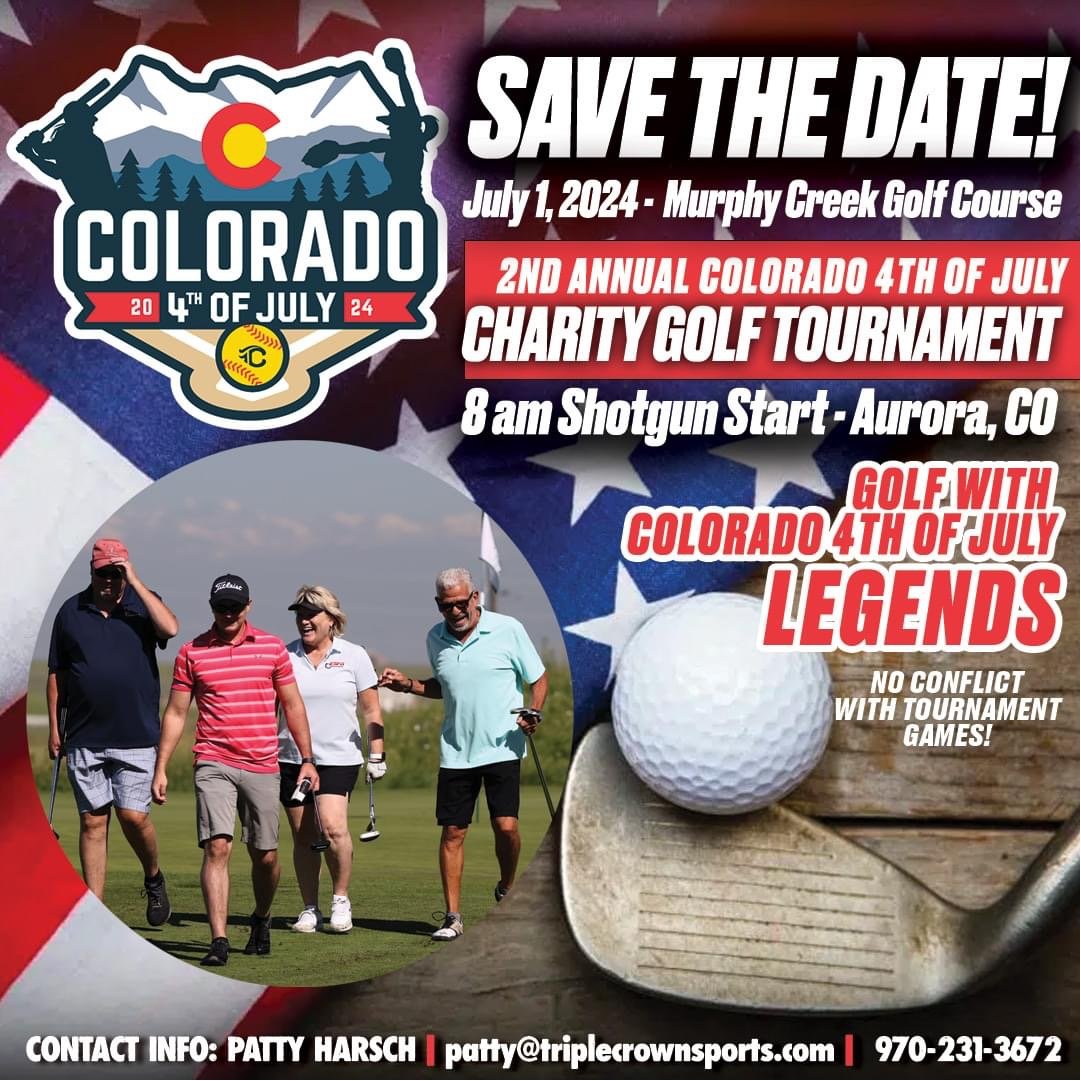 Make sure you check this out while you are in Colorado! ⛳️🥎#IPlayTCS 🗓️July 1, 2024 👉rb.gy/r7afto