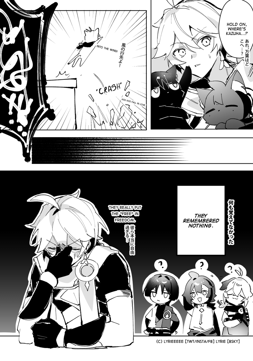 Kazuha, Heizou and Wanderer turned into kitties
🌀🍁🦌
🐈🐈🐈
#CatifiedTeyvat #hoyocreators #genshinimpact