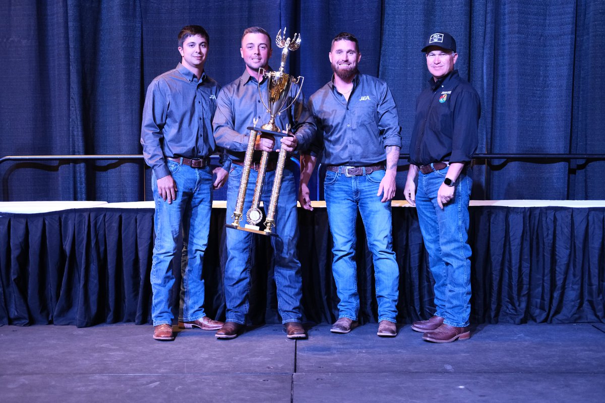 This past weekend, #FLPublicPower participants brought home more than half of the awards presented at @publicpowerorg’s Lineworkers Rodeo. Congrats to JEA’s Ryan Kornegay for winning the Overall Apprentice trophy & to JEA’s David Hicken, Caleb Macabitas, & Cody Stokes for taking…