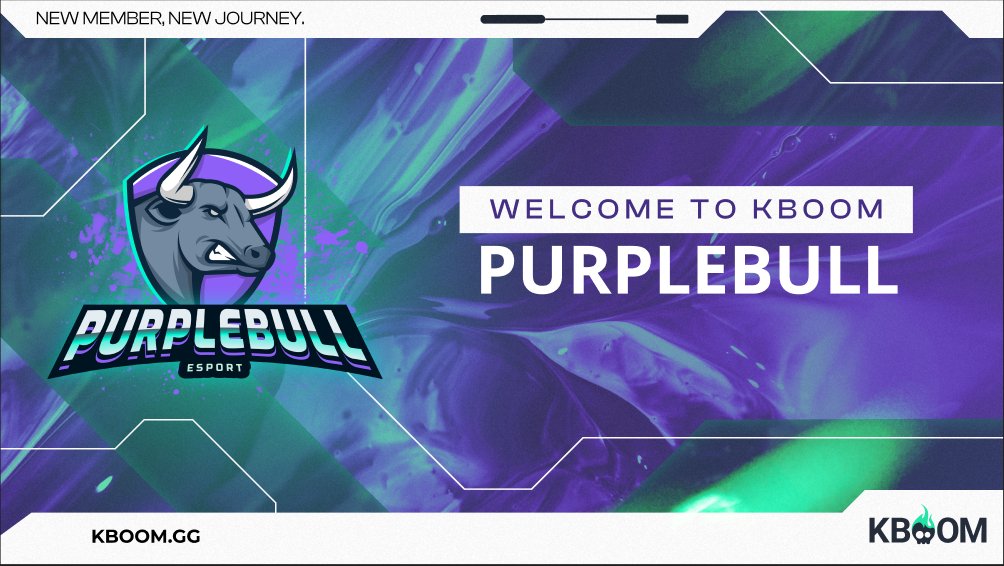 KBOOM.GG ® (@kboomgg) on Twitter photo We are glad to announce that <a href="/PurpleBull_off/">PurpleBull eSport</a> has officially joined KBOOM. 🔥🚨
Hang on to the horns because the bull has arrived and their fans are raging 😈
Which team is going to face them in the club leaderboard ? 🏆 #WelcomeHome #eSports #Bulls We are glad to announce that <a href="/PurpleBull_off/">PurpleBull eSport</a> has officially joined KBOOM. 🔥🚨
Hang on to the horns because the bull has arrived and their fans are raging 😈
Which team is going to face them in the club leaderboard ? 🏆 #WelcomeHome #eSports #Bulls