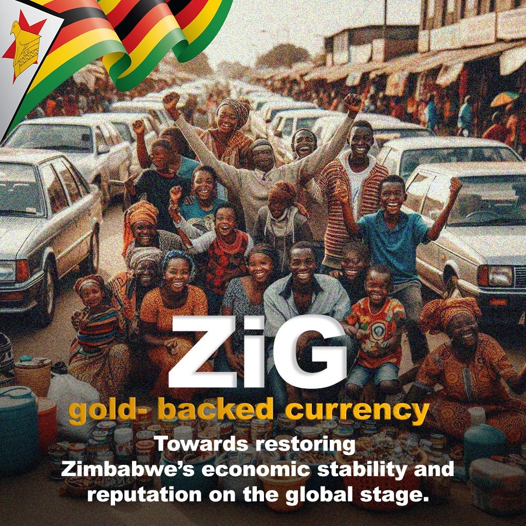 l was in the Harare CBD today. l was impressed by the fact that people have fully embraced our new currency, lve also noted that it has become much cheaper to purchase basic commodities using ZiG. Truely ZiG is a solution to price hikes, inflation & ensures economic stability