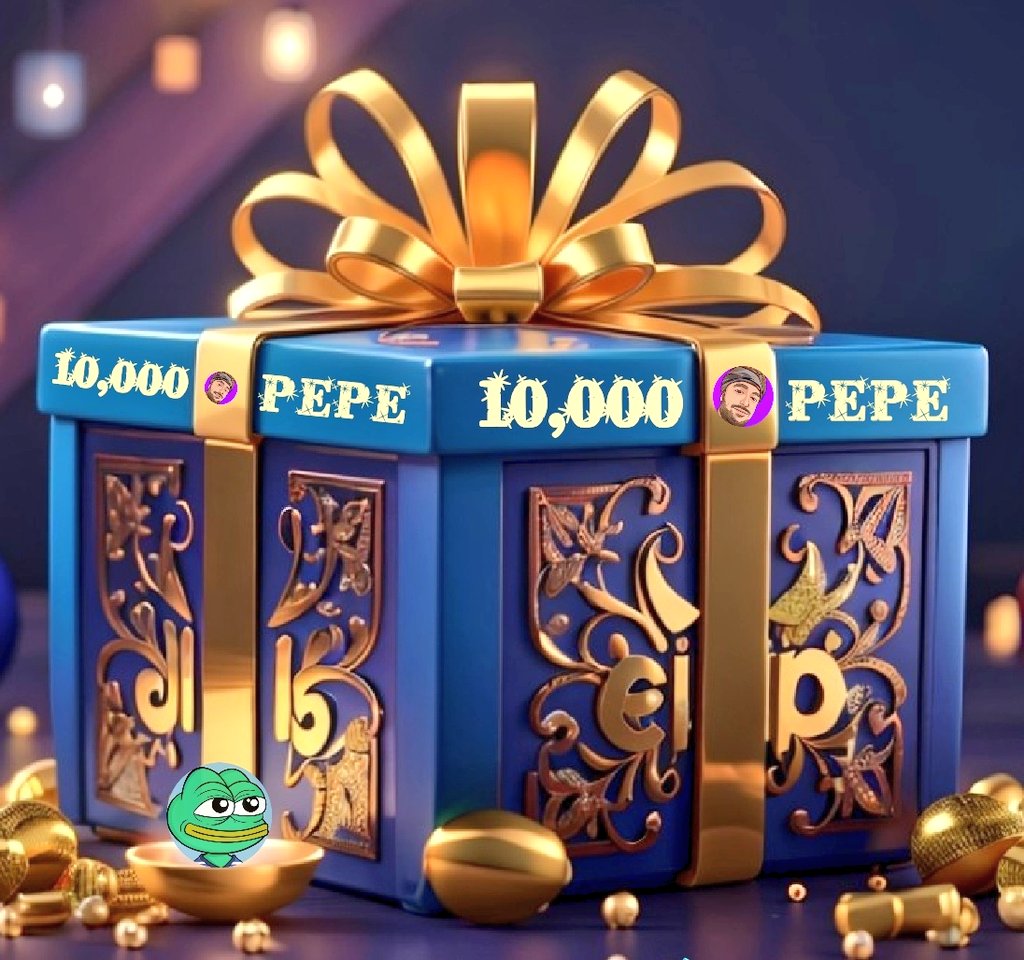 Eid Gift 
10,000 🐸 #Binance GIFT BOX For All Followers 💜
✔ Just Retweet 
✔ Comment 🐸
⏰ TIME 24 HOURS ⏰
#Giveaway #cryptogiveaway
#Binancebox #CryptoBox #pepe
