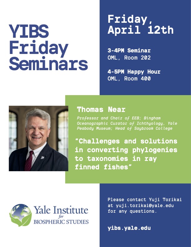 I am giving the YIBS seminar on Friday, April 12 3 pm EST. Come join us if you are in New Haven...happy hour to follow. You can join remotely via yale.hosted.panopto.com/Panopto/Pages/…