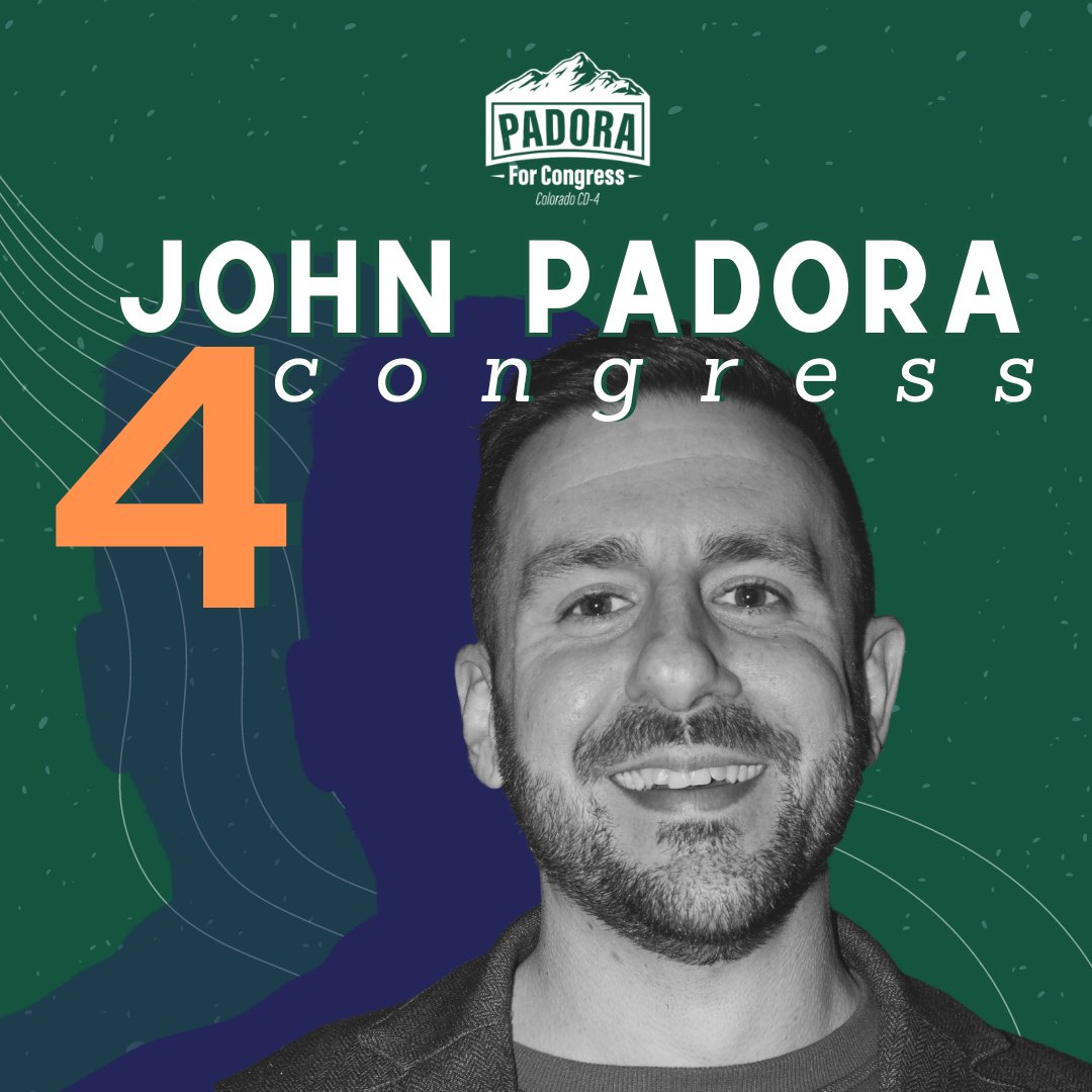 Delegates across CD-4, my campaign needs your support to get my name on the ballot in the primary election! I will represent all Coloradans with the integrity and strength you all deserve. Be sure to support Padora 4 Congress and donate to my page here: secure.actblue.com/donate/2312-q4…