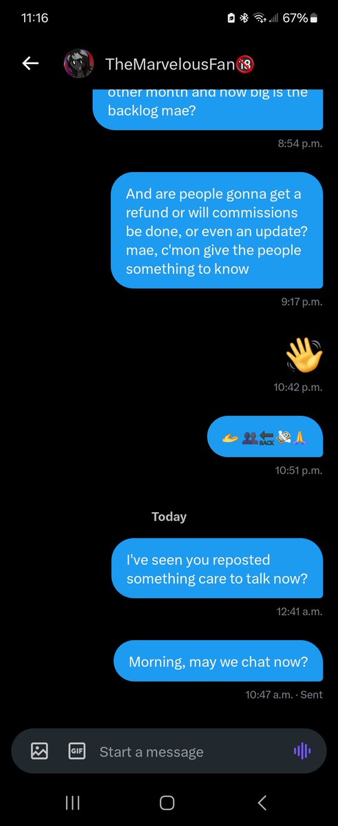 IAppreciatescam's tweet photo. I have the feeling @IAppreciateHen1 doesn't want to respond because maybe it is true about her not wanting to be seen as a horu but is becoming something she despises

I'm just asking for simple questions and answers from her https://t.co/Eb0LJ6zLtT