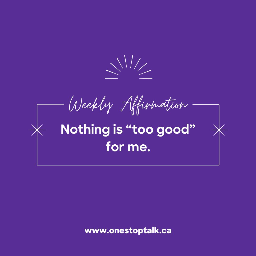 Reminder for our young warriors: You are deserving of every good thing that comes your way. Don't let anyone tell you otherwise. #OSTPM #SelfLove #MentalHealth