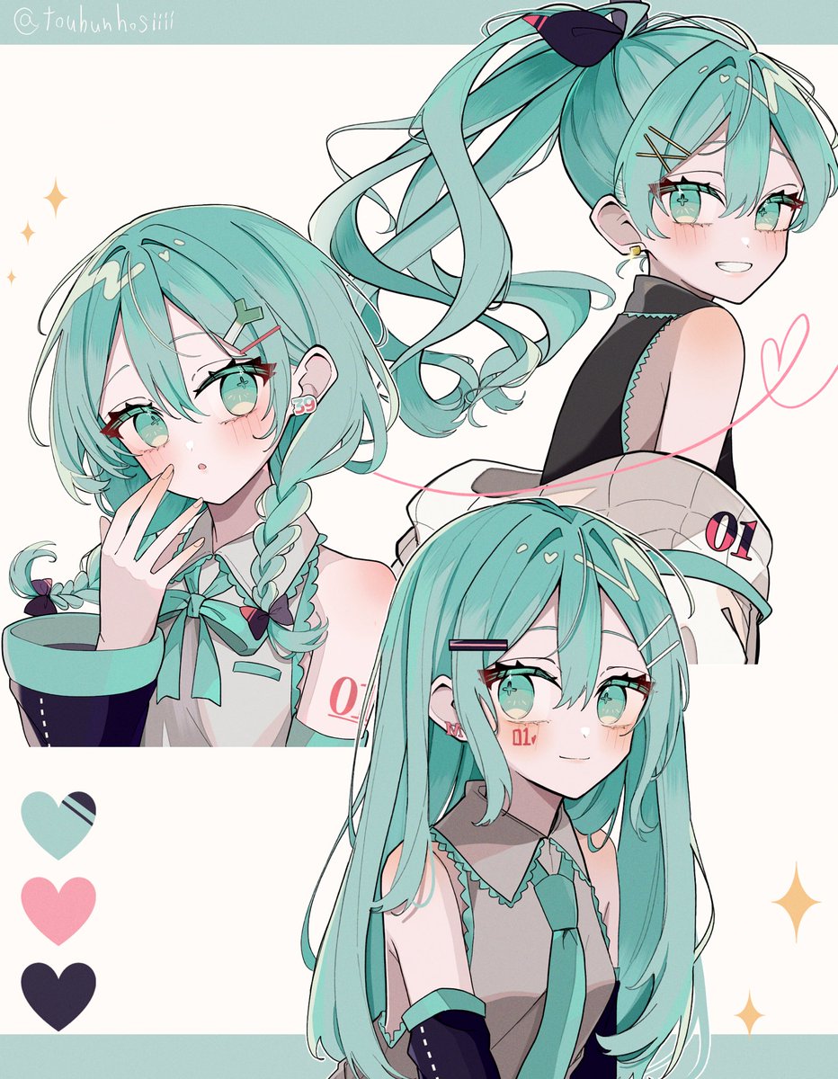 初音ミク「ミクさん春のイメチェン祭り#初音ミク 」|まか@超ボマス1日目(E36)のイラスト