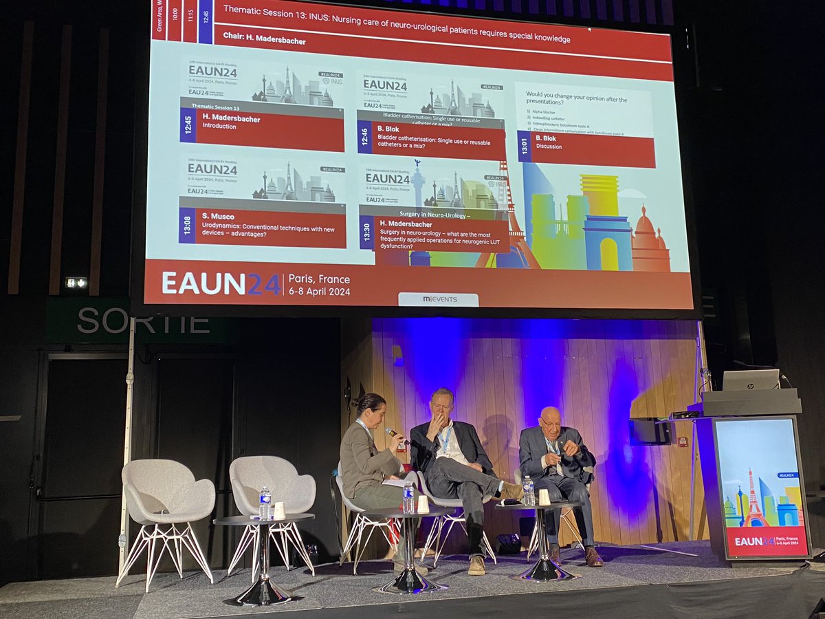 Anne (@annedanielsad) on Twitter photo Fascinating talk from Dr Bertil Blok <a href="/mullis66/">Bertil Blok</a> on a study on reusable intermittent catheters. Emerging data on H2O bladder irrigation in reducing CAUTIs - aiding microbiome recovery & reducing antibiotic use. #EAUN24 Fascinating talk from Dr Bertil Blok <a href="/mullis66/">Bertil Blok</a> on a study on reusable intermittent catheters. Emerging data on H2O bladder irrigation in reducing CAUTIs - aiding microbiome recovery & reducing antibiotic use. #EAUN24