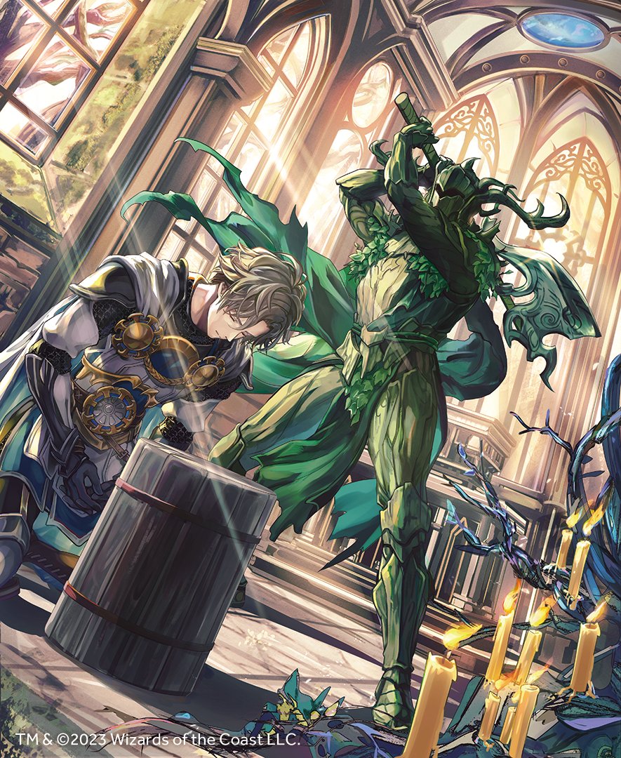 仕事絵】マジック：ザ・ギャザリングにて担当させていただいたアニメ