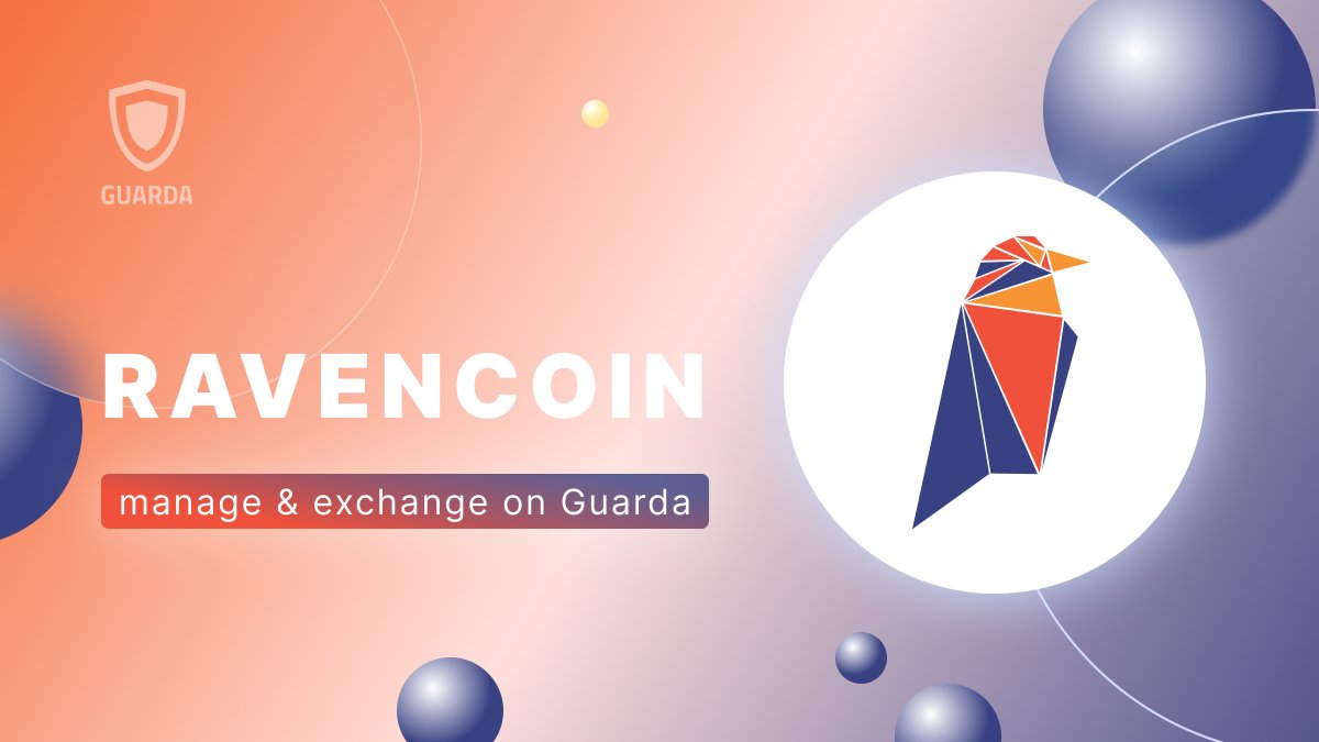 🛎️ Friendly Reminder: Your $RVN (@Ravencoin) journey awaits on @GuardaWallet! RVN's unique asset transfer blockchain is at your fingertips for seamless management and exchanges. Start your #crypto journey with Guarda and unlock new possibilities 👉 grd.to/ref/twi_app