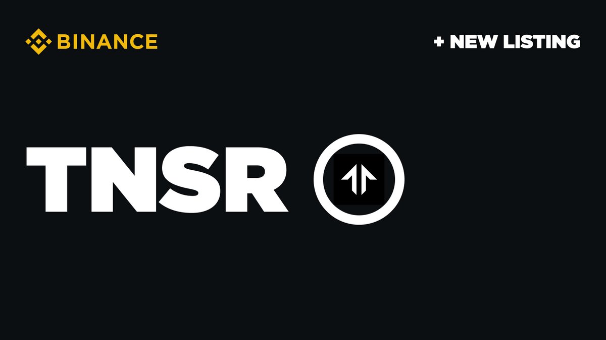 #Binance list karne ja raha hai @tensor_hq $TNSR Seed Tag k sath. ➡️ binance.com/en/support/ann…