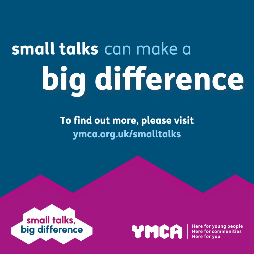 Small Talks can make a big difference in reducing stress. 👥 Join YMCA in raising awareness for #StressAwarenessMonth through open conversations and support. 🙌 Learn more: bit.ly/3qPiNVj #SmallTalks #YMCA #SAM2024 #LittleByLittle