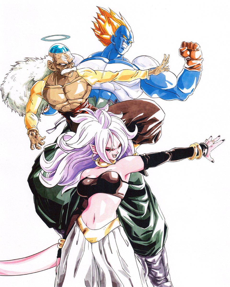 Android 21 / Dr. Gero / Super Android 13 DRAGON BALL Red Ribbon Scans