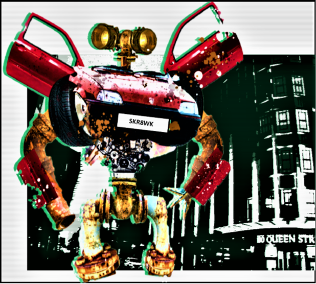 #transformers #toys #toy #tf #bayformers #bayformers #art #carrobots #mecha #art #arts #digitalart #digitalcollage #collage #scanline #outsiderart