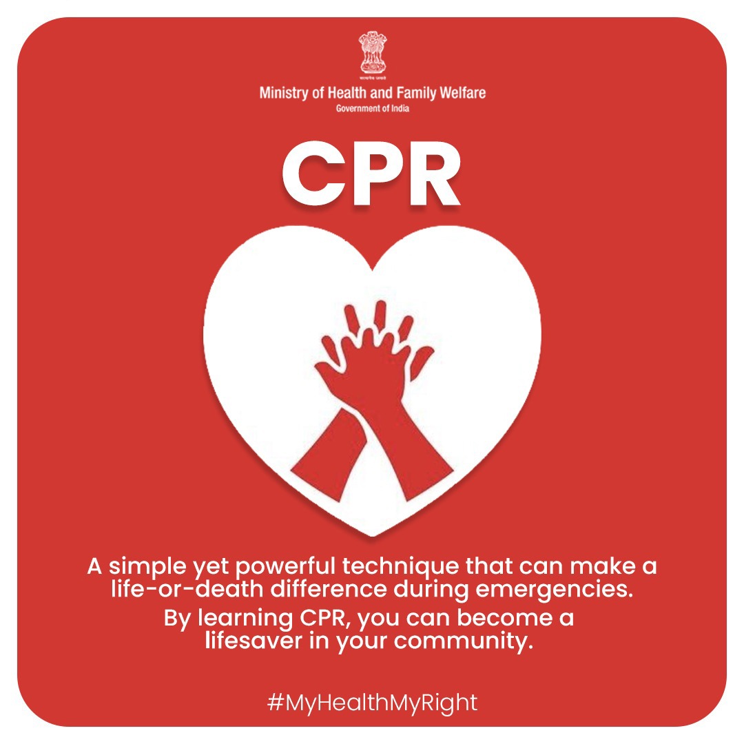 Quick action and proper technique can significantly increase the chances of survival for someone experiencing cardiac arrest. Learn CPR to save someone’s life in an emergency situation. youtu.be/NLAX9FfvIKQ?fe… . . #ChalYaarSeekheinCPR #CPRYourSuperpower