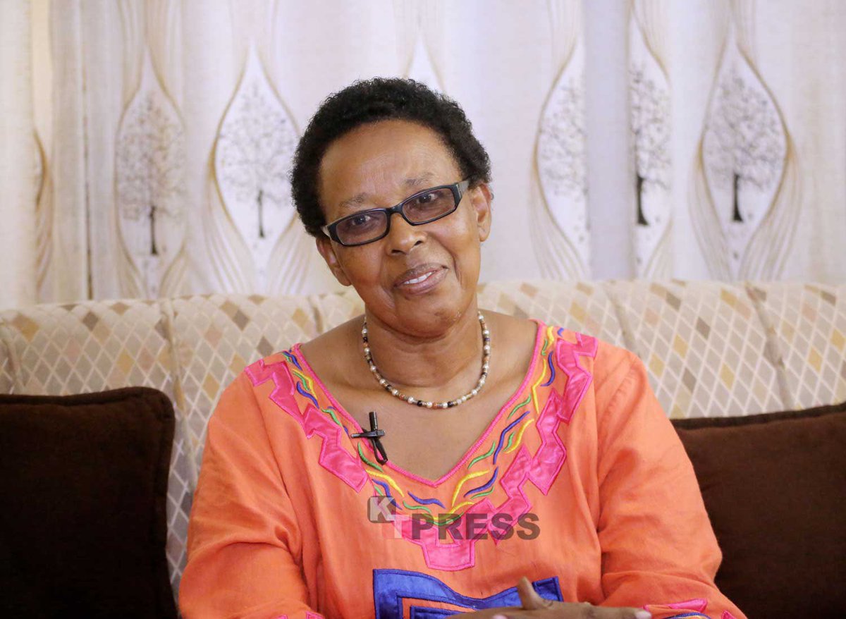 She is called 'Rtd Capt. Daphrose INTARAMIRWA' She is still alive, one of the #RPA women who set an example in the war, and she was also contributed to stop the genocide against the Tutsi #1994. #Kwibuka30