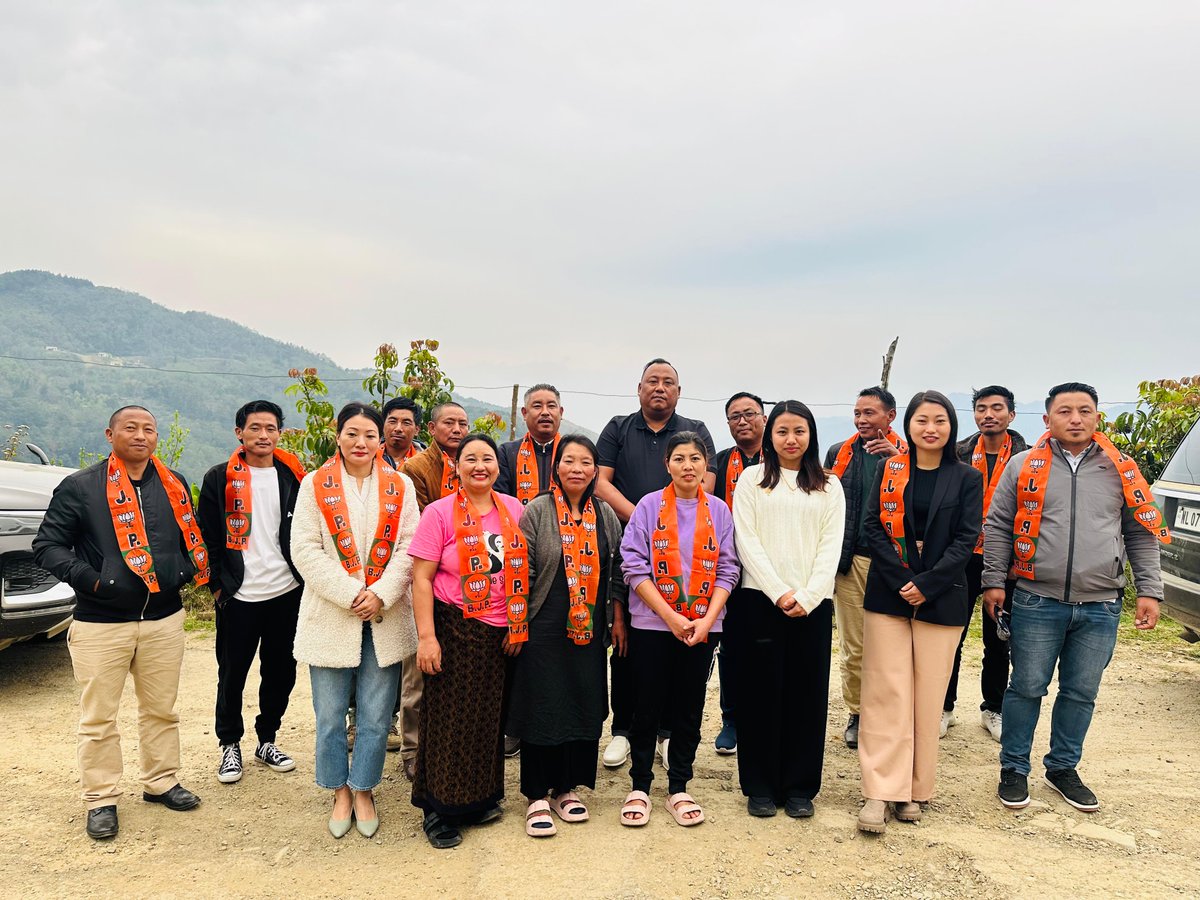 State @BJP4Nagaland President Shri @YepthomiBen ji who is on a statwide campaign tour, visited 34 Aghunato Mandal under Zunheboto District and interacted with party officials and karyakartas today, 8th April 2024. During the meeting, he urged them to wholeheartedly support and…