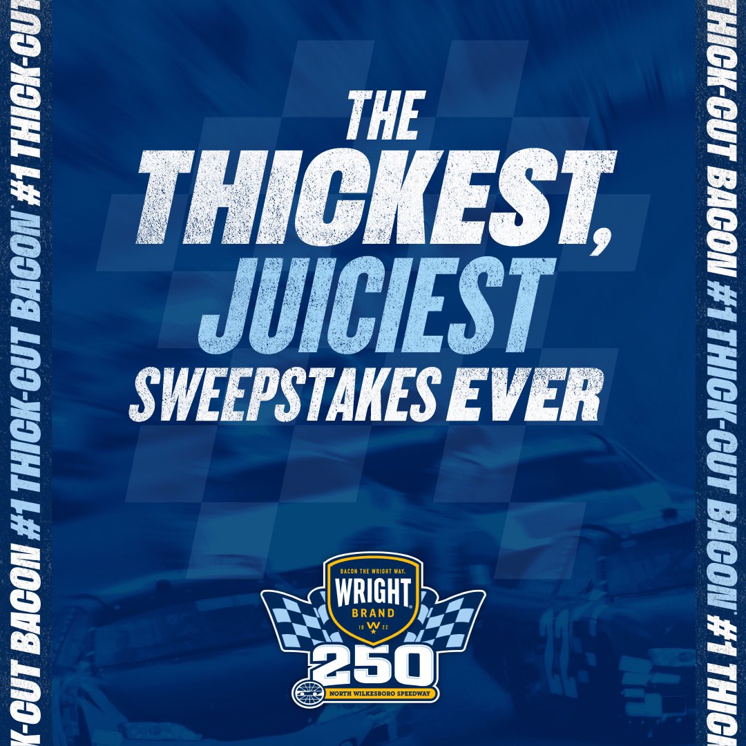 The thickest, juiciest sweepstakes ever. 🥓 Here’s your chance to win a once-in-a-lifetime All-Star Experience with @WrightBacon. ENTER TO WIN! 👉 bit.ly/3TNssG7