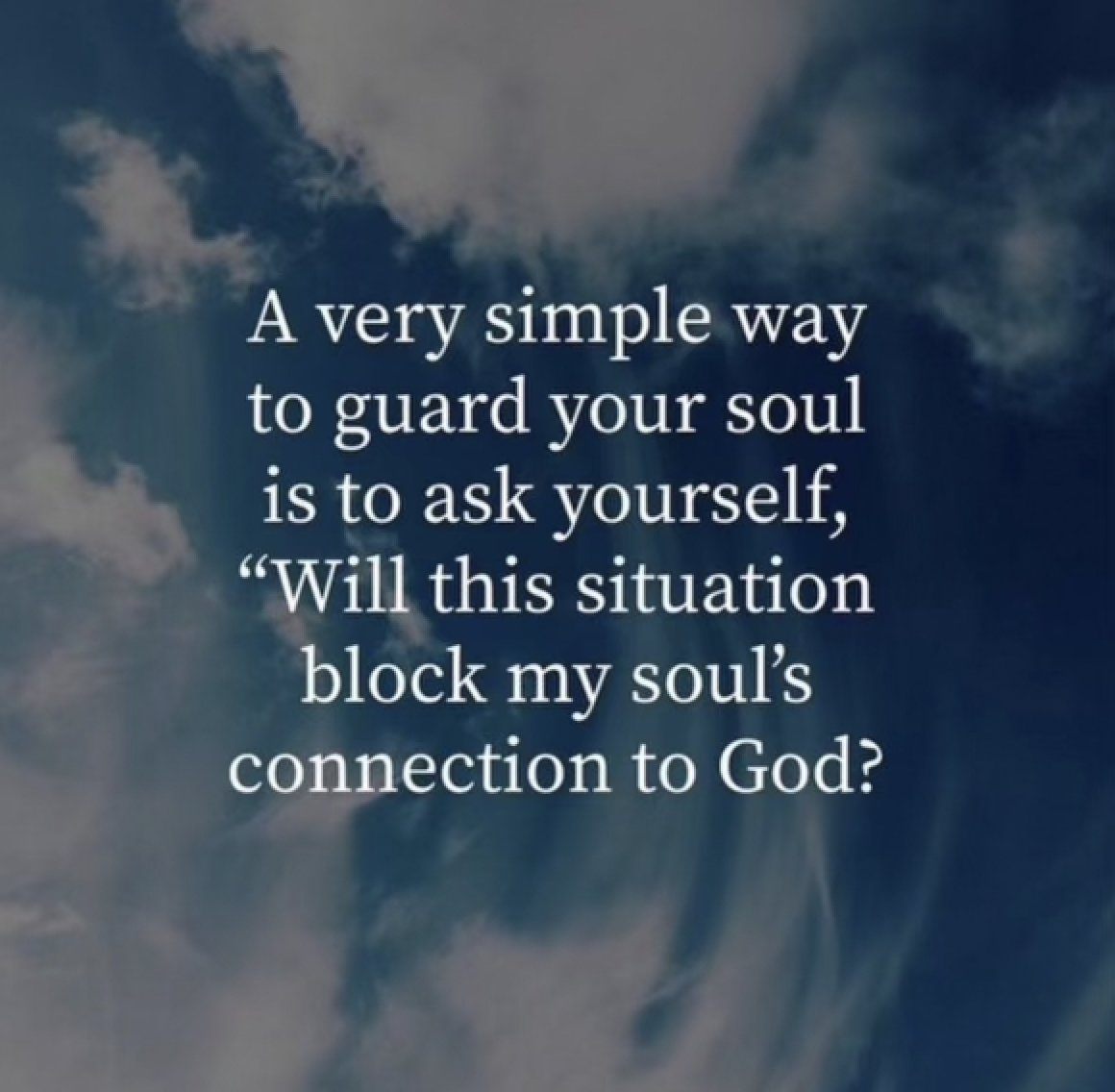 🤔 Questions like these can help us assess and discern if the thing we are thinking, doing or the people who are in our inner-circle bring us to a closer connection with God. #God #Godthings #quotes #faith #hope #Jesus #guardyourheart