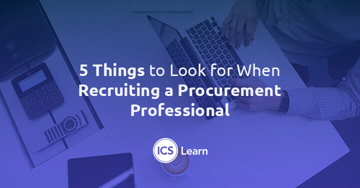 Procurement is a key business operation, so you need the right person for the job. 🔑 Check out these five things to look for during the recruitment process: bit.ly/3YxyHyS 📋 📆 #ICSLearn #OnlineLearning #CIPS #ProcurementTrainingCourses #Procurement #Recruitment