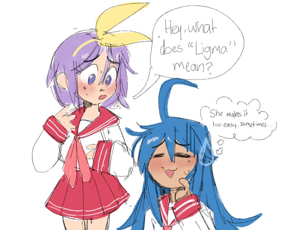 This is the most okay thing I've drawn in 80 years 
#luckystar