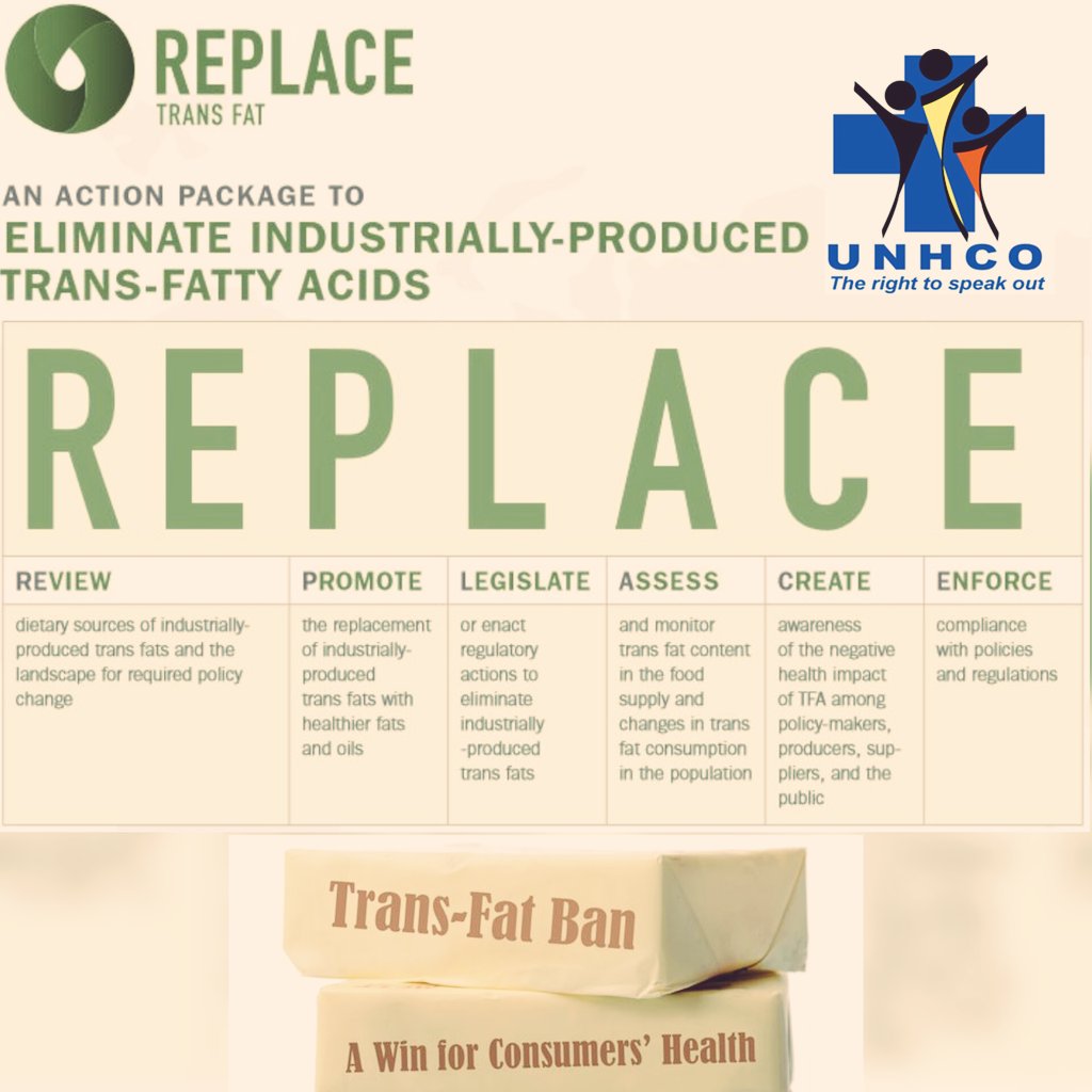 The elimination of industrially-produced trans fats, to be achieved through regulatory actions, while establishing solid monitoring systems and creating awareness among policy-makers, producers, suppliers, and the public. #TransfatfreeUG
#TransfatfreeEAC
#RegulatetransfatNoW