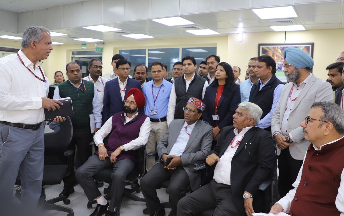 CMD, NHPC and Director (Technical & Projects), NHPC alongwith ED (PMSG) and ED RO (Chandigarh) visited Power House of 800 MW Parbati-II Hydroelectric Project (HP) & reviewed the works in progress. #hydropower #renewableenergy #nhpclimited @MinOfPower @PIB_India