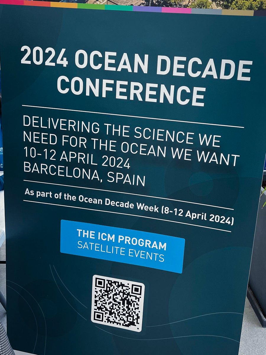 Comença a #Barcelona la Conferència @UNOceanDecade, com a part de la #OceanDecade Els oceans són cabdals per a la vida a la Terra, però la crisi climàtica, la sobrepesca i la contaminació els han deixat al caire del col·lapse I sí, a Catalunya també ens afecta, i de ple