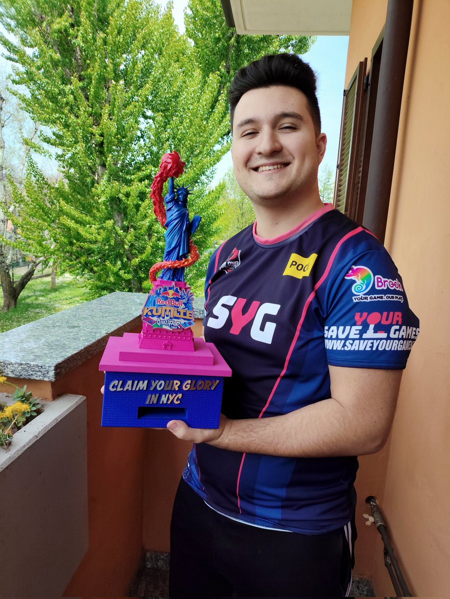 Finally It's arrived!! It's simply amazing!! I love It! Thank you very much <a href="/SYGMilano/">SaveYourGames</a> <a href="/AsdMilanoEsport/">Milano Esports asd</a>