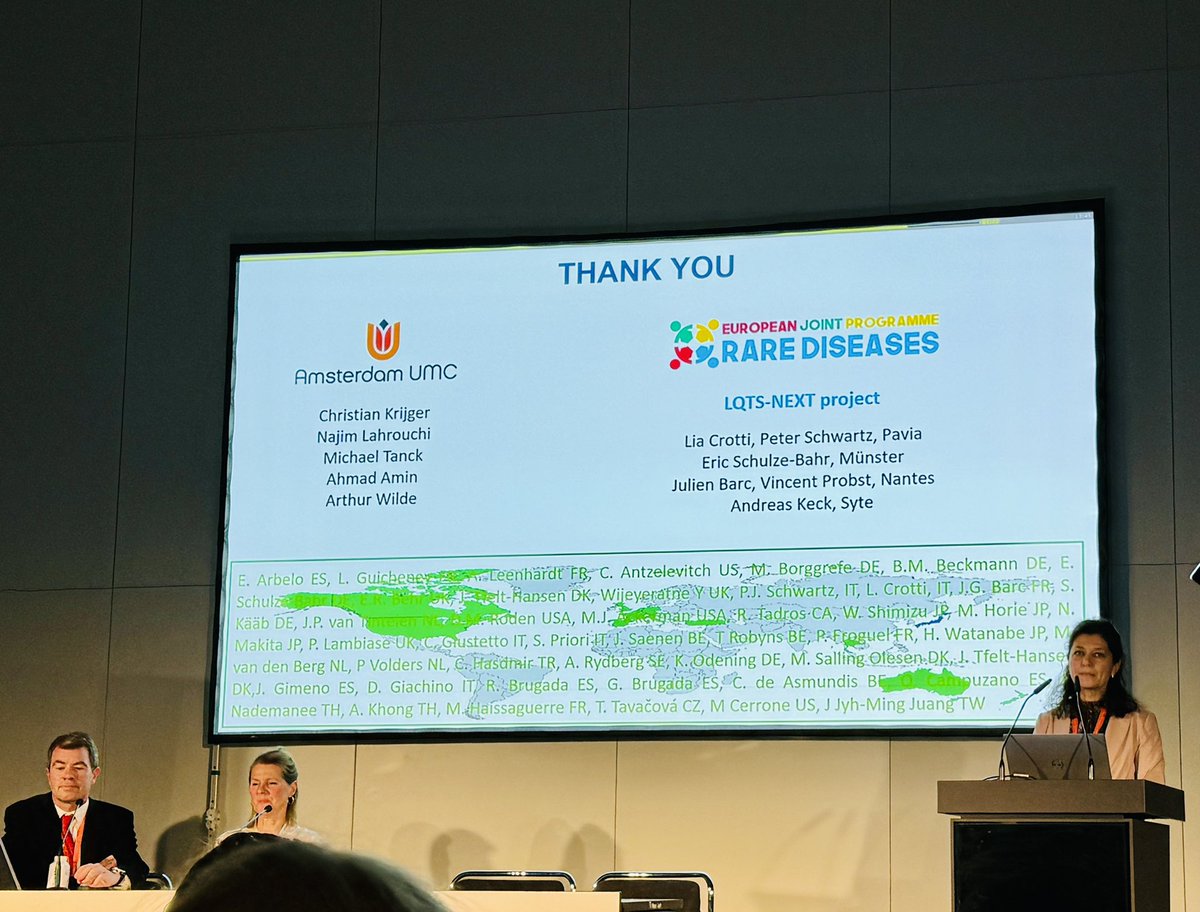 Yanushi Dullewe Wijeyeratne (@dryanushidw) on Twitter photo <a href="/cbezzina1/">Connie Bezzina</a> discussing the latest data on polygenic risk in primary electrical disease in session on using genetics and genomics in sudden cardiac death risk prediction with <a href="/BehrElijah/">Elijah Behr</a> <a href="/JacobTfelt/">prof Jacob Tfelt-Hansen</a> <a href="/KristinaHaugaa/">Kristina Haugaa</a> at #EHRA2024 <a href="/cbezzina1/">Connie Bezzina</a> discussing the latest data on polygenic risk in primary electrical disease in session on using genetics and genomics in sudden cardiac death risk prediction with <a href="/BehrElijah/">Elijah Behr</a> <a href="/JacobTfelt/">prof Jacob Tfelt-Hansen</a> <a href="/KristinaHaugaa/">Kristina Haugaa</a> at #EHRA2024