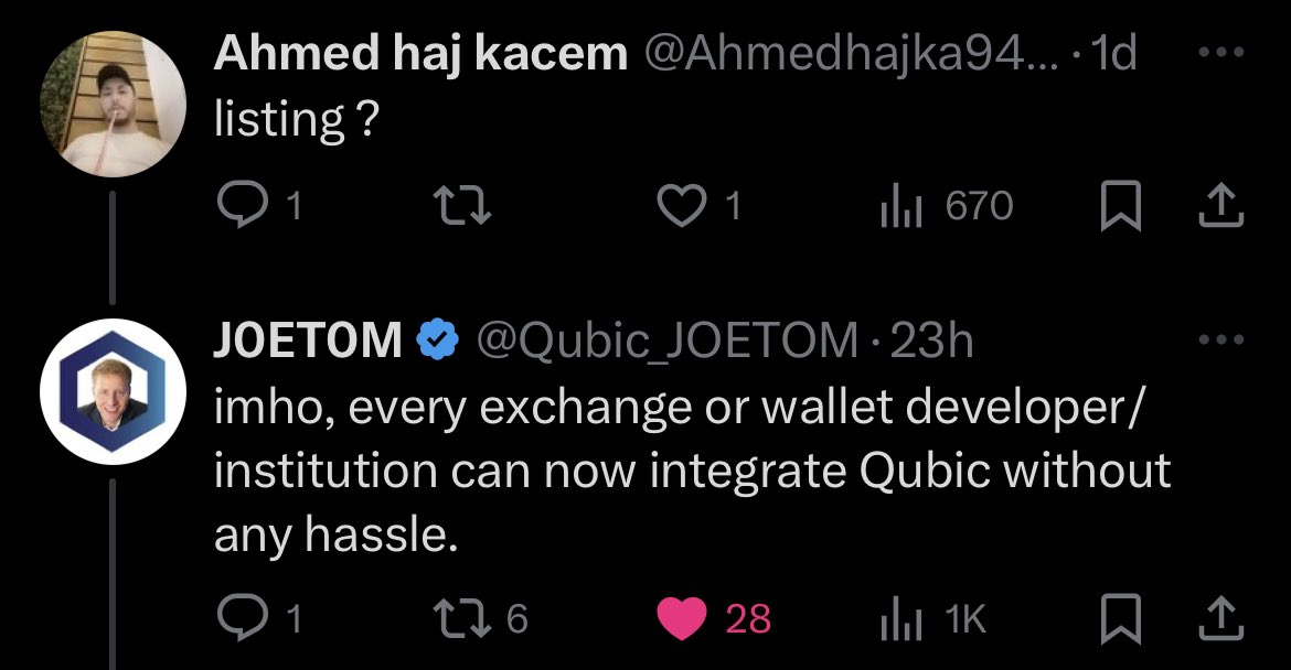 BullishOnTechno's tweet photo. #Aipril is looking promising… $QUBIC is my long term conviction. Im not selling a single qubic until 2025. This project is still in its baby shoes. 

New CEX listing are amazing bla bla bla. Its #Qx will mean 100x more. 

Im in for the project. Not the freaking CEX. 

ffs. https://t.co/neIl7CAL7O