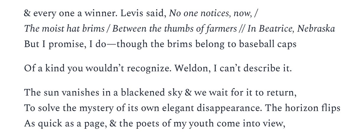 Happy Eclipse Day—in 2017, I drove to the hometown of Weldon Kees to watch the last one and wrote a poem (of course) about it, up now at @AGNIMagazine: agnionline.bu.edu/poetry/watchin…