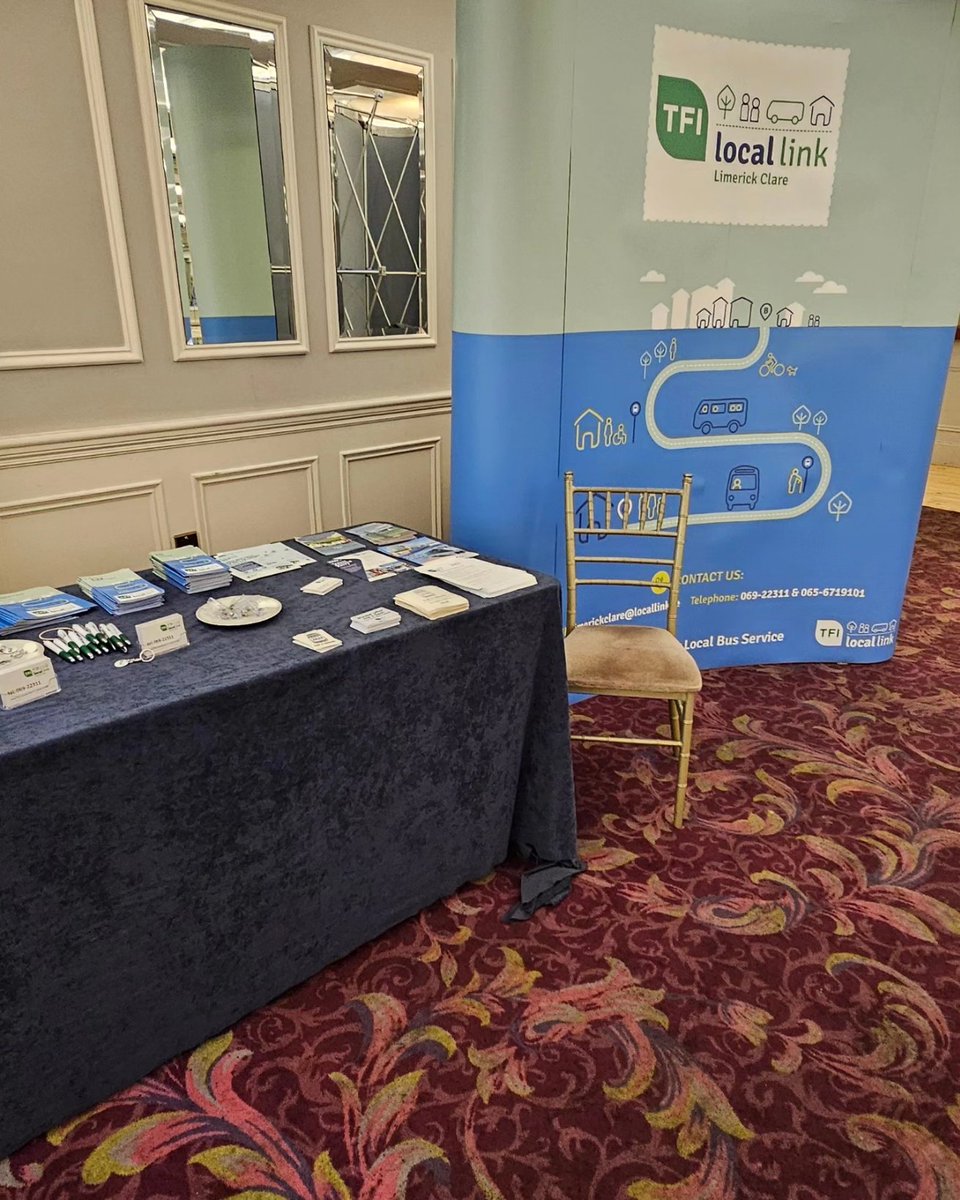 TFI Local Link Limerick Clare are delighted to have a stand at the Munster Women's Sheds Showcase today in The Woodlands Hotel Adare. Fantastic to hear some very Inspirational speeches by wonderful ladies who don't take No for an answer. #networking #womensupportingwomen