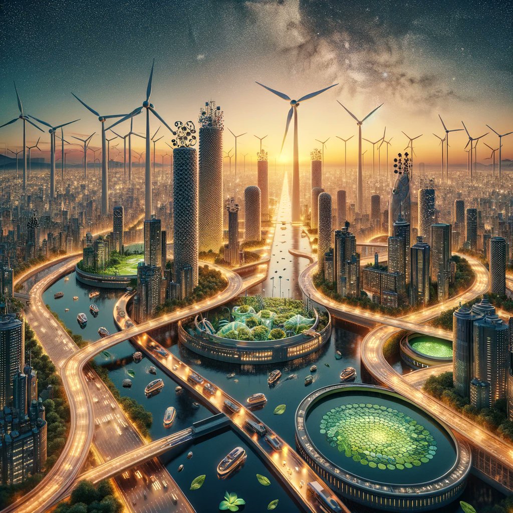 Where every building is a power plant and every road leads to sustainability. This is not just a vision; it's our reality. Let's drive the change together! 🛣️
#EcoCity #RenewableEnergy #SustainableLiving