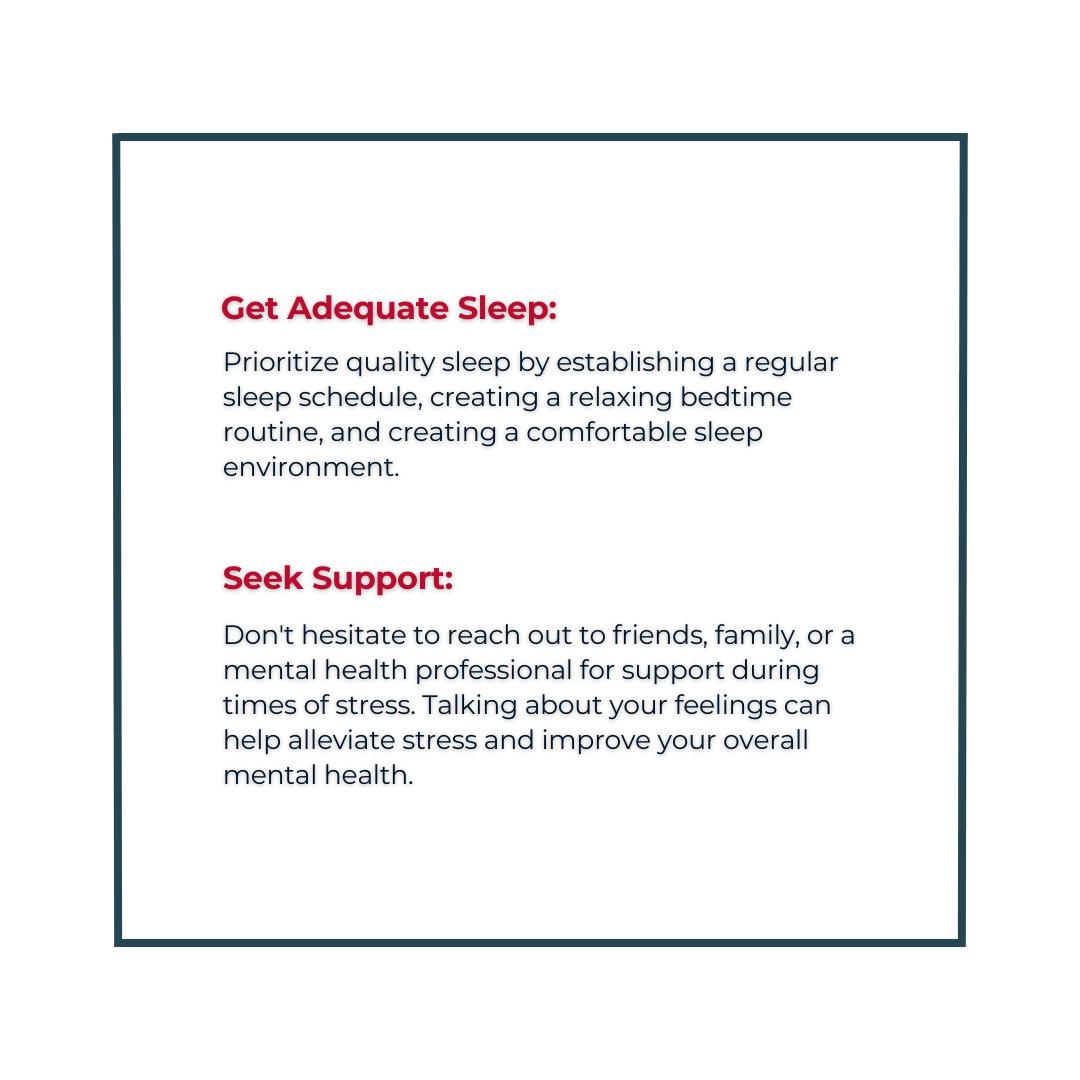 Stress impacts heart health. As we observe Stress Awareness Month, let's acknowledge its link to cardiovascular wellness. Prioritize mental and emotional well-being. Let's reduce stress and promote heart health together. #StressAwarenessMonth #HeartHealth #WomenHeart