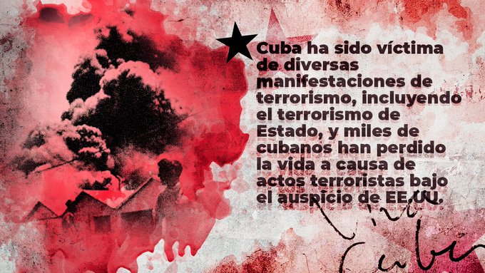 Un día como hoy #8deAbril del año 1974, es colocado un artefacto explosivo en el consulado de #Cuba en Madrid, España. Los terroristas y patrocinadores de este flagelo, se arrogan el derecho hasta de hacer listas para acusar a sus victimas inocentes.