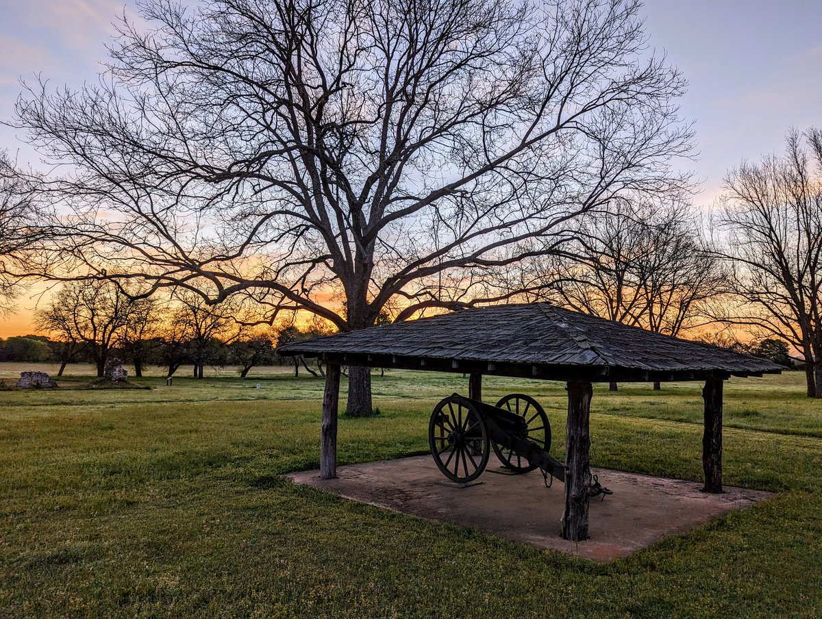 Good morning from Fort Towson Historic Site. We are ready for the eclipse this afternoon!