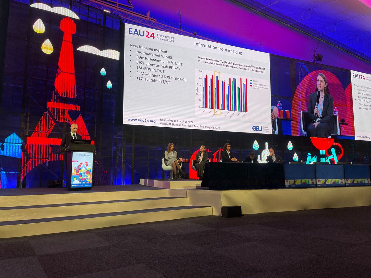 #EAU24 Kidney Cancer Debates 
eURO Auditorium 1 🤼‍♀️

IIITopic: Should we do #lymph #node #dissection for clinical #high-risk #RCC: What template is appropriate?

- Moderator: <a href="/u_capitanio/">Umberto Capitanio</a>
-Debate: #NO (T. Kuusk, 🇬🇧 vs #Unilateral #RPLND (<a href="/CPalumbo87/">Carlotta Palumbo</a> , 🇮🇹)

Heated debate on a