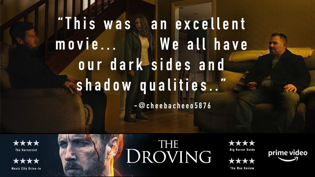 "Shadow qualities" Love it! 🎥 another great response from the everyday movie watcher 🍿💬 The true voices that matter. #Film. #TheDroving #Thriller #Feedback