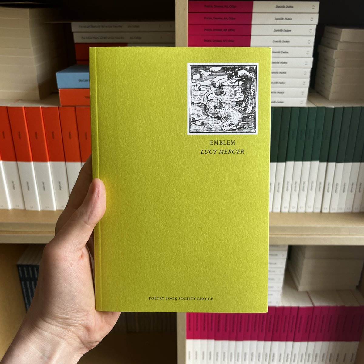 Delighted to share the second edition of Emblem by Lucy Mercer. We’re so happy to have this wonderful collection back in stock with a beautiful new cover. Emblem was The Poetry Book Society’s Summer 2022 Choice. The new edition is available now: prototypepublishing.co.uk/product/emblem/