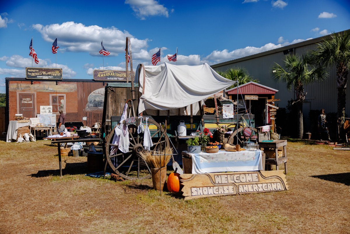Have you ever traveled back in time at the SC State Fair? We are reminiscing how Heritage Village (near the Rocket! 🚀) brings history to life with reenactors in period costumes. Mark your calendars 📅 to experience it! Oct. 9th - Oct. 20th. #SCStateFair