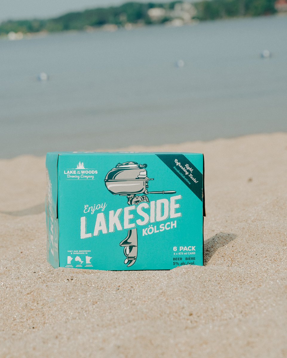 LAKESIDE KOLSCH Lakeside is brewed using old-world techniques which produces a crisp, clean ale characteristic of a lager. It is a delicate & subtle beer with hints of malt & fruit in its nose. ABV 5% | IBU 6 | SRM 3 📍Find Lakeside at participating retail outlets near you!