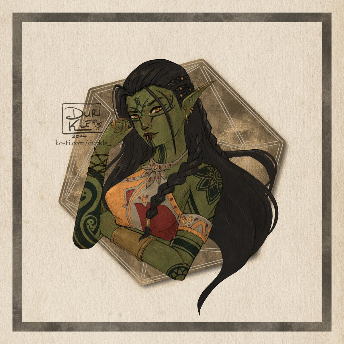✨ KO-FI Reward ✨
~ character belongs to @/Fae_GeekyFox ~

 #kofi #DnDcharacter  #monk  #dnd5e  #characterdesign   #commissions  #commissionsopen