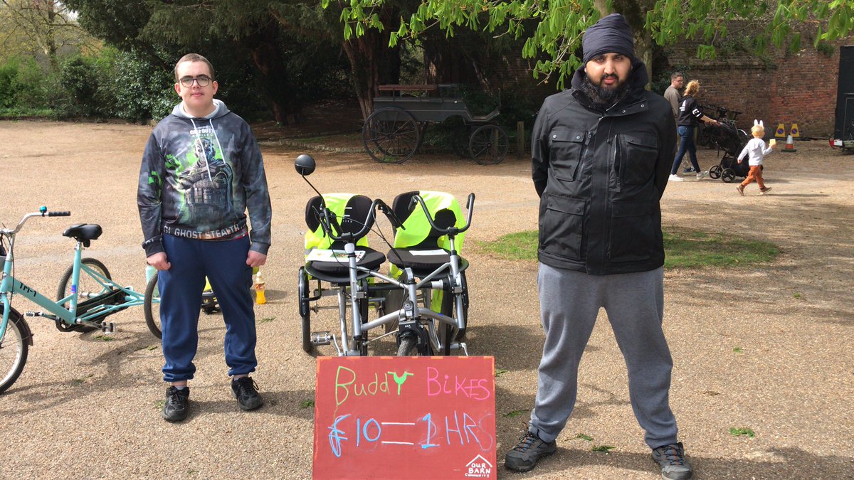 Our Futures (@futuresour) on Twitter photo @buddybicycles are for hire on Mondays from 11am in <a href="/OsterleyNT/">Osterley Park</a> look out for Ravi and Owain they will be happy to help. @buddybicycles are for hire on Mondays from 11am in <a href="/OsterleyNT/">Osterley Park</a> look out for Ravi and Owain they will be happy to help.