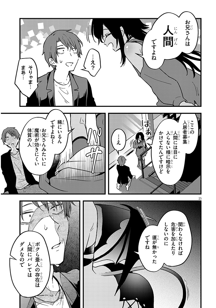 シェアハウスに入居したら住人が異種族女子(?)ばかりだった話(7/10) 