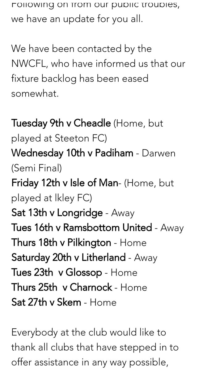 Imagine if Guardiola or Klopp were told they had to play 10 fixtures in 19 days, including a 7.45pm ko this Friday night then the next day, at 3pm on a Saturday afternoon.