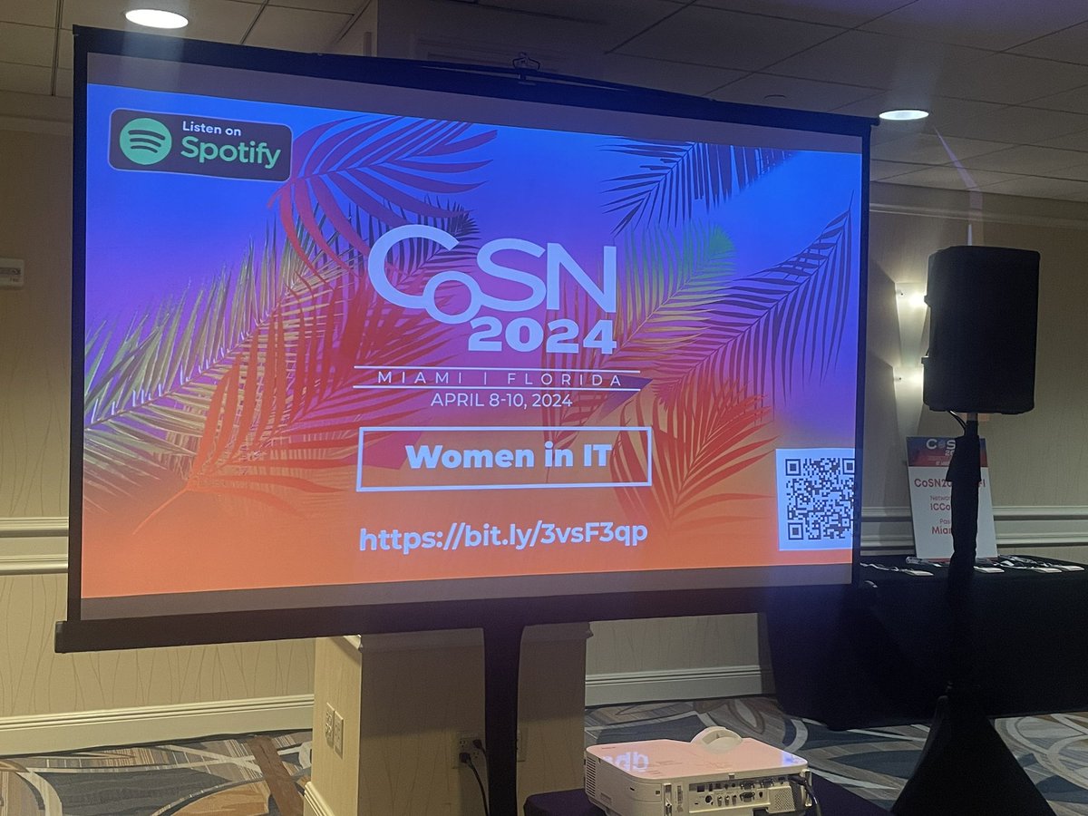 So honored to be in the room with this incredible group of women at the #CoSN2024 Women in Technology Breakfast @CoSN