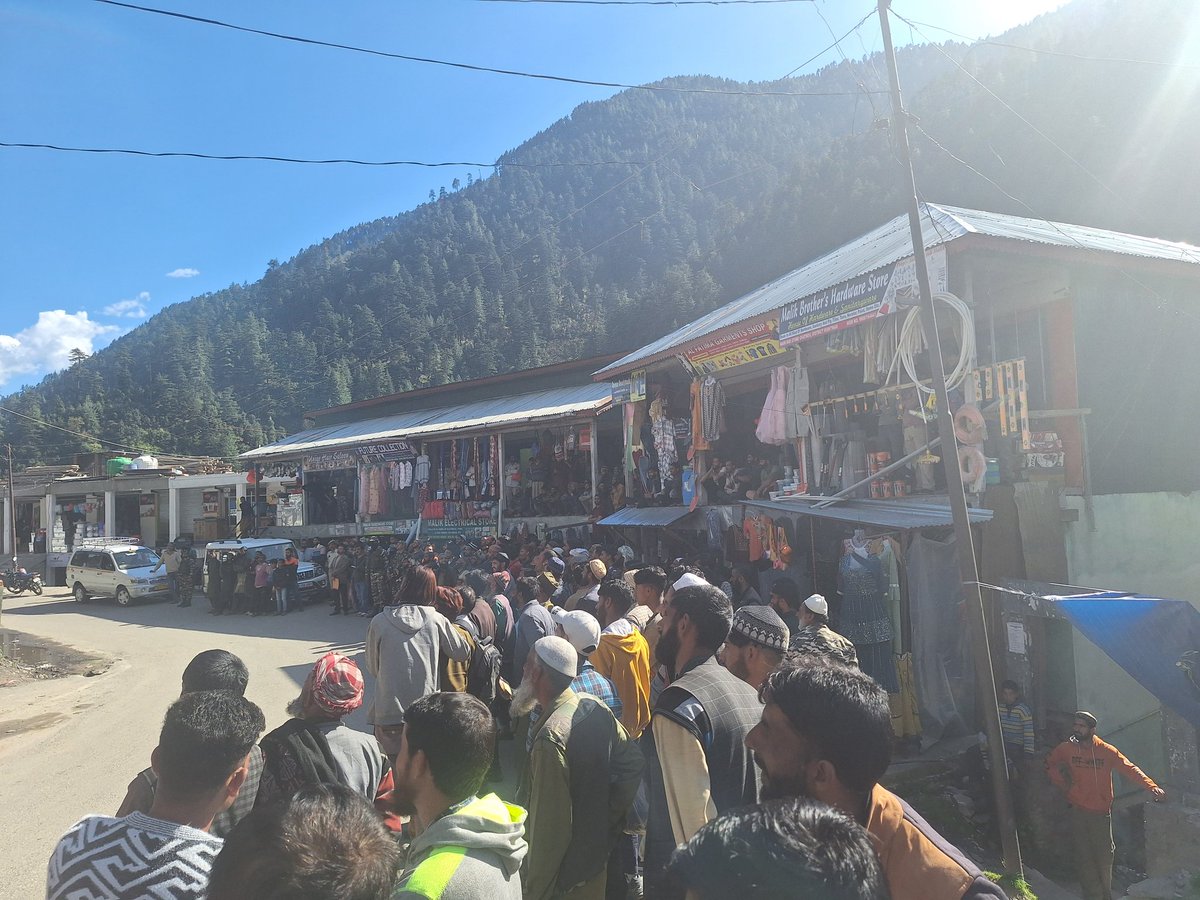 Today election Campaign at Chatroo Kishtwar