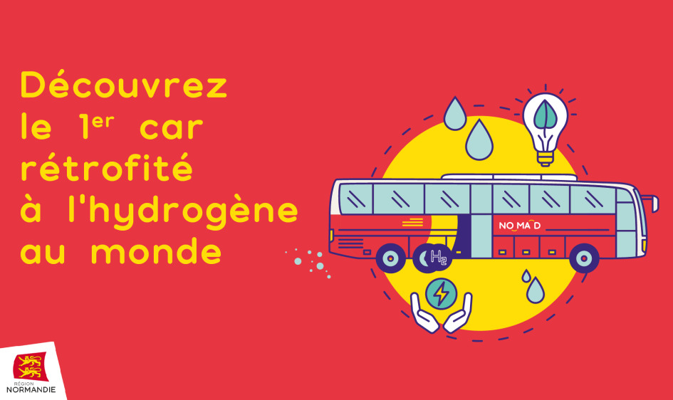 [NOMAD CAR] Vendredi 19 avril, notre réseau partenaire @car_nomad vous propose de découvrir le tout premier car rétrofité à l’hydrogène ! 🚍Ce car sera bientôt opérationnel sur la ligne 216 ! 👉Toutes les infos : urlz.fr/qbvm